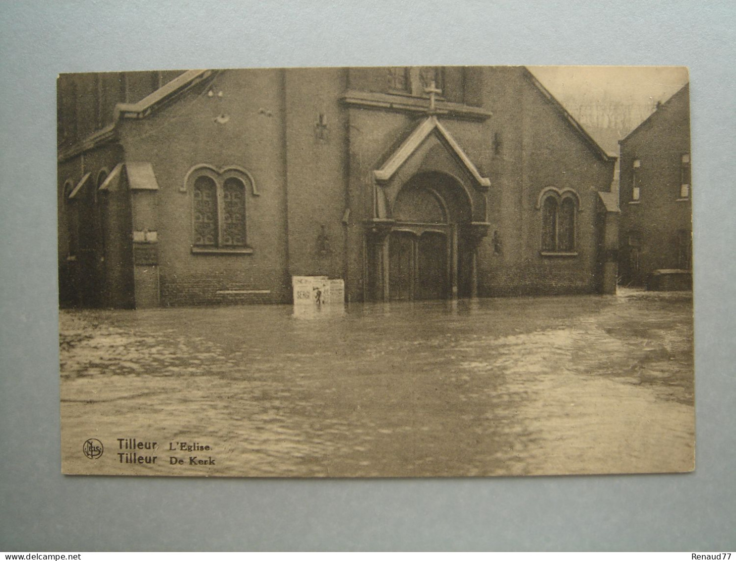 Tilleur - L'Eglise - Pour Les Victimes Des Inondations 1925 - 1926 - Saint-Nicolas