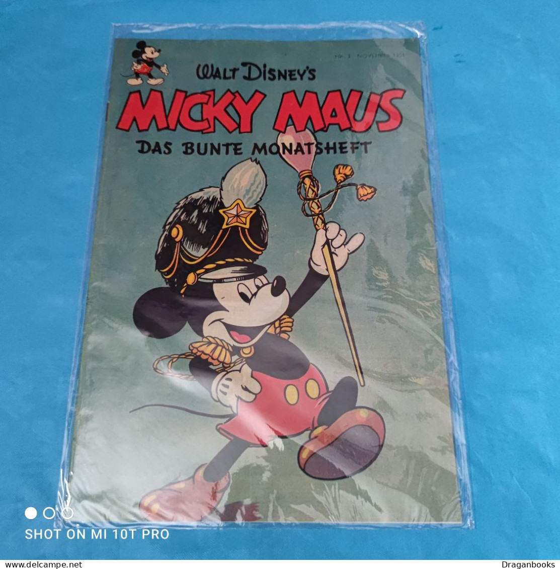 Mick Maus Das Bunte Monatsheft Nr. 3 - November 1951 - Walt Disney