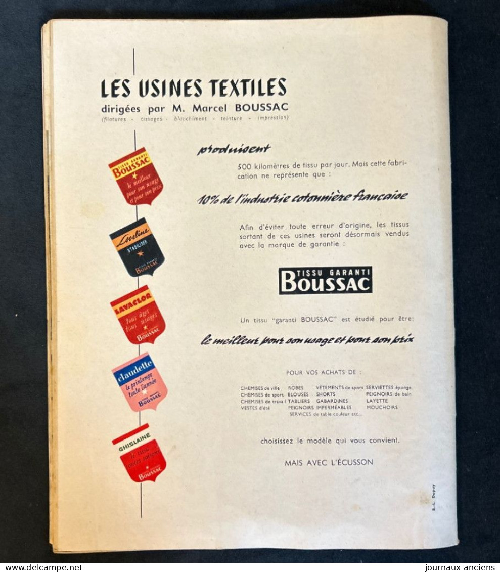 1952 Revue ELLE - Numéro Spécial des Arts Ménagers