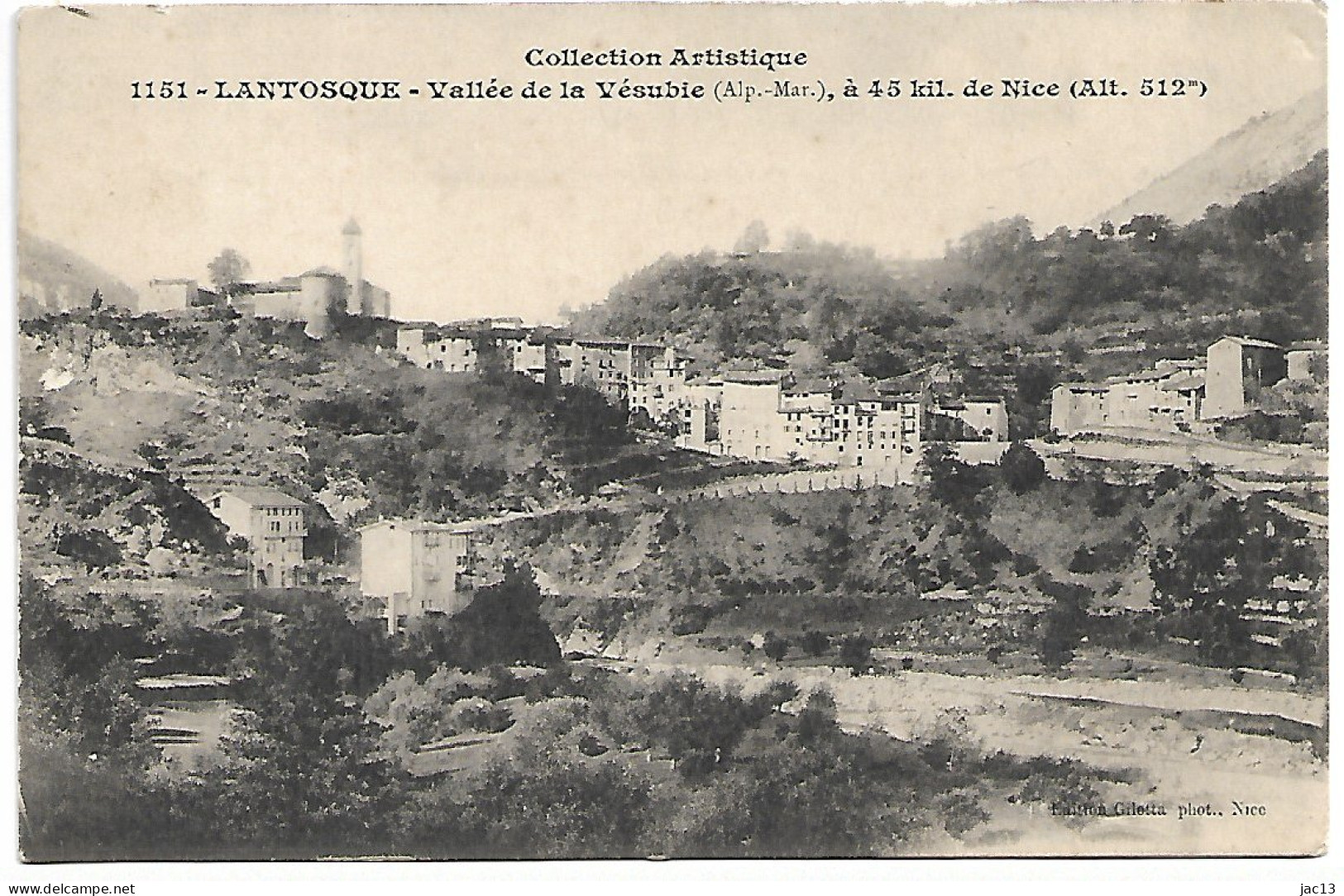 L200B956 - Lantosque - 1151 Vallée De La Vésubie, à 45 Kil. De Nice - Lantosque