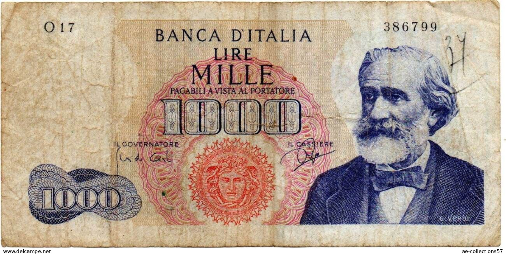 MA 25243 / Italie - Italien - Italy 1000 Lires 1963 TB - 1.000 Lire