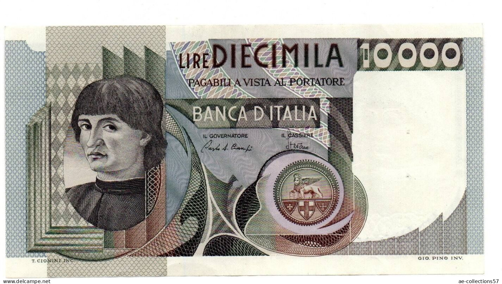 MA 26680 / Italie - Italien - Italy 10000 Lires 06/09/1980 SUP - 10.000 Lire