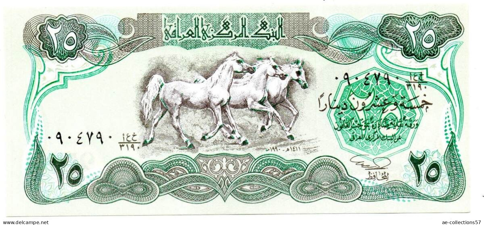 MA 25305 /  Iraq - Irak 25 Dinars 1990 SPL - Iraq