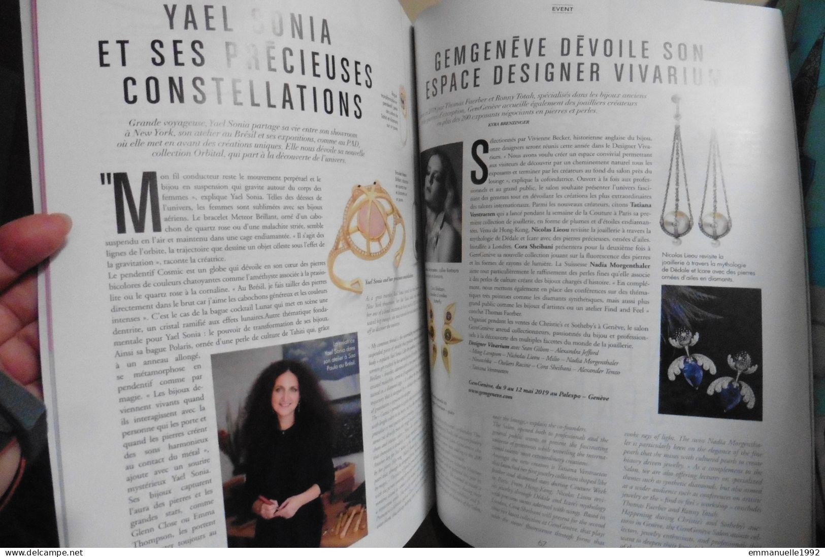 Magazine Dreams N°76 De 2019 Bijoux Horlogerie Joaillerie Chopard Boucheron Harry Winston Chanel Alice Renavand - Lifestyle & Mode