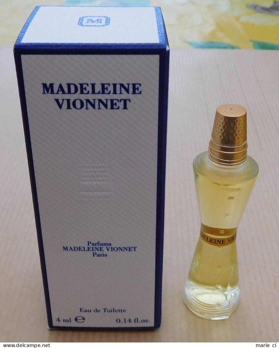 Miniature Parfum Madeleine VIONNET - Miniatures Femmes (avec Boite)