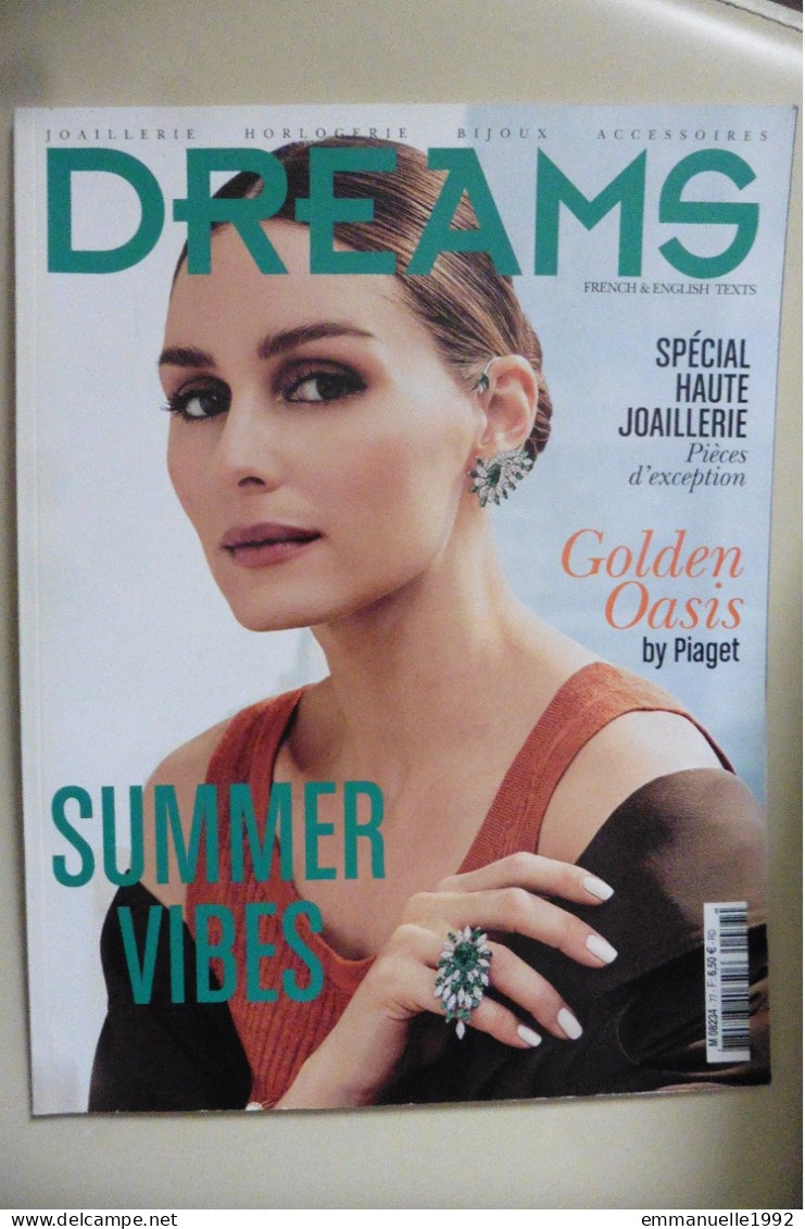 Magazine Dreams N°77 De 2019 Bijoux Horlogerie Joaillerie Piaget Bulgari Chopard Cartier Van Cleefs & Arpels Etc - Moda