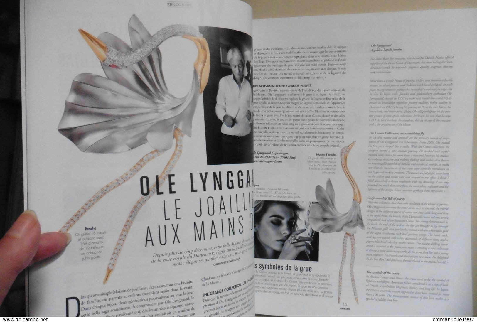 Magazine Dreams N°77 De 2019 Bijoux Horlogerie Joaillerie Piaget Bulgari Chopard Cartier Van Cleefs & Arpels Etc - Lifestyle & Mode