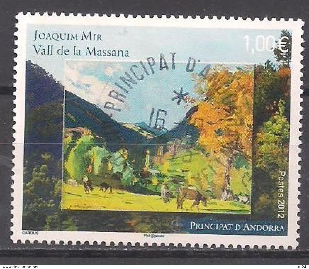 Andorra Franz.  (2012)  Mi.Nr.  741  Gest. / Used  (2hc08) - Used Stamps