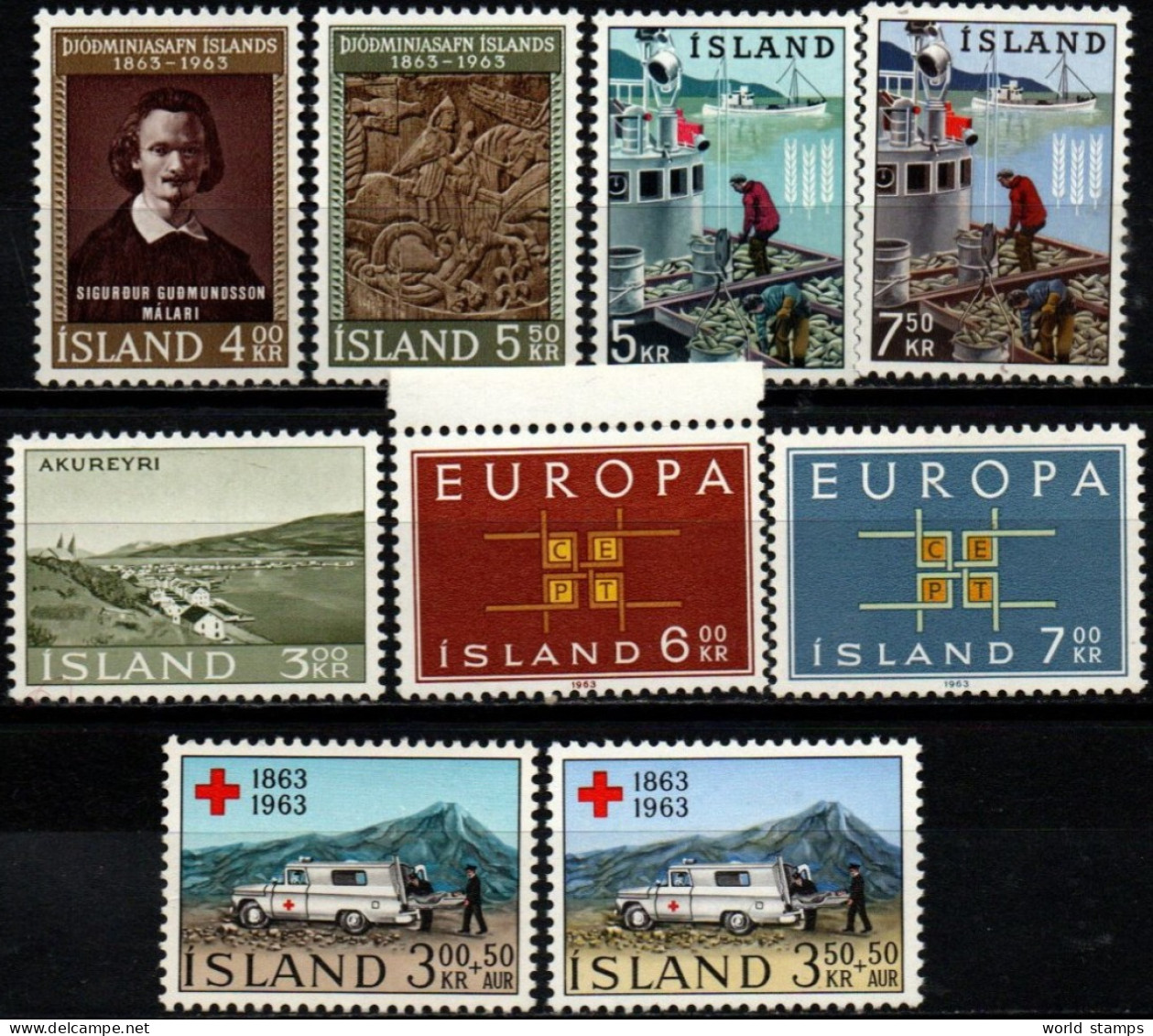 ISLANDE 1963 ** - Komplette Jahrgänge