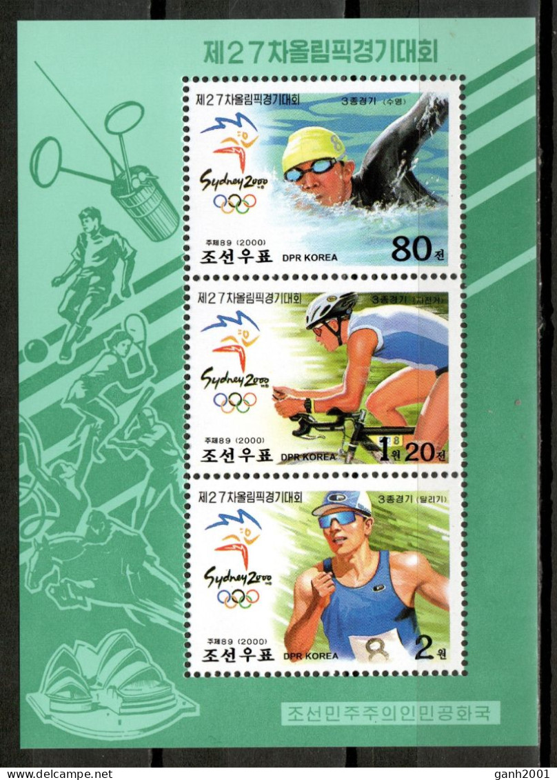 Korea 2000 Corea / Olympic Games Sydney MNH Juegos Olímpicos Sidney / Ht12  7-8 - Summer 2000: Sydney