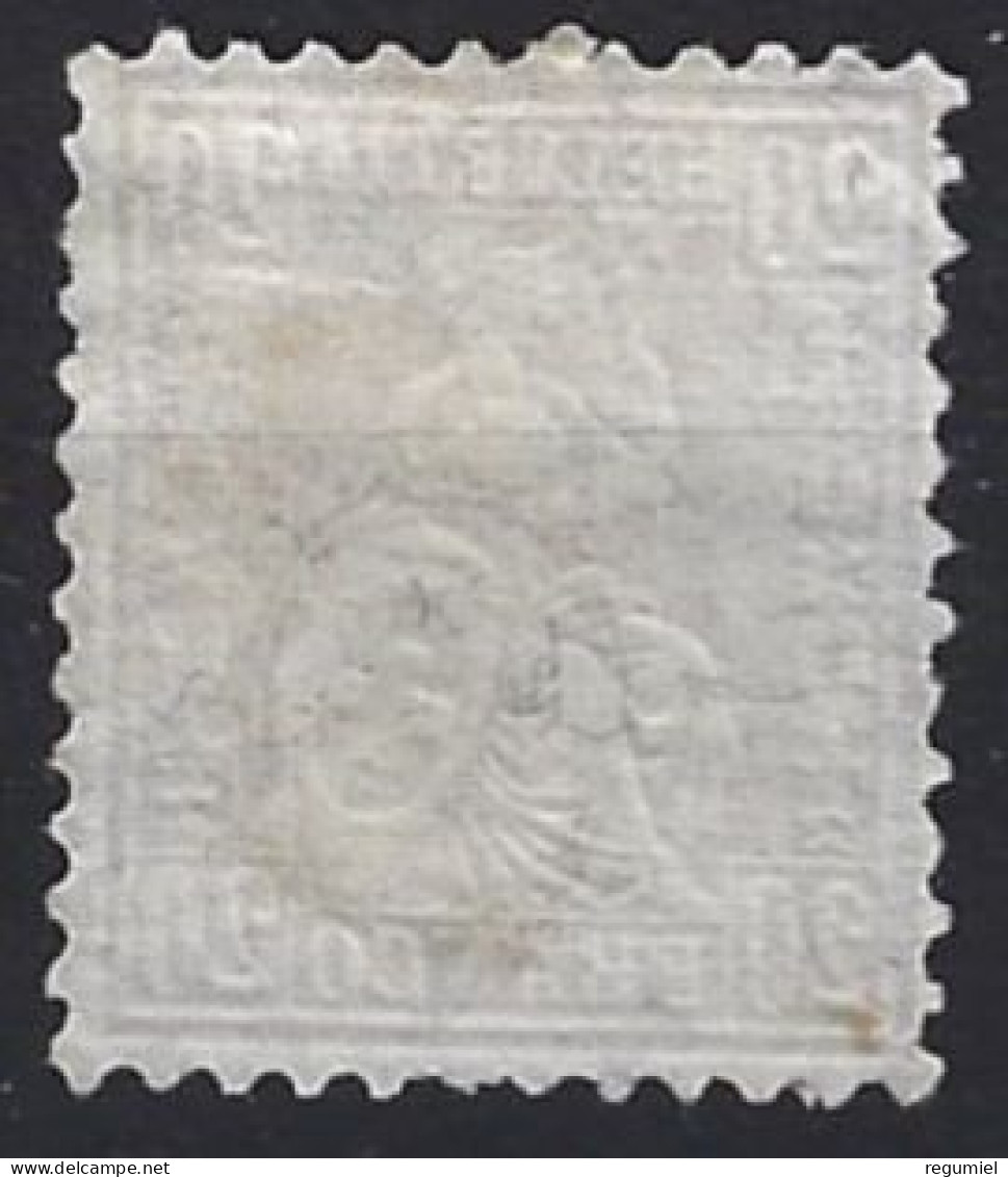 Suiza U   53 (o) Usado. 1881. Fil. A - 1843-1852 Federal & Cantonal Stamps