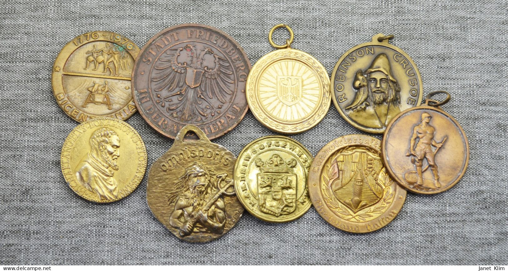 Lot Of Vintage Medals - Germania
