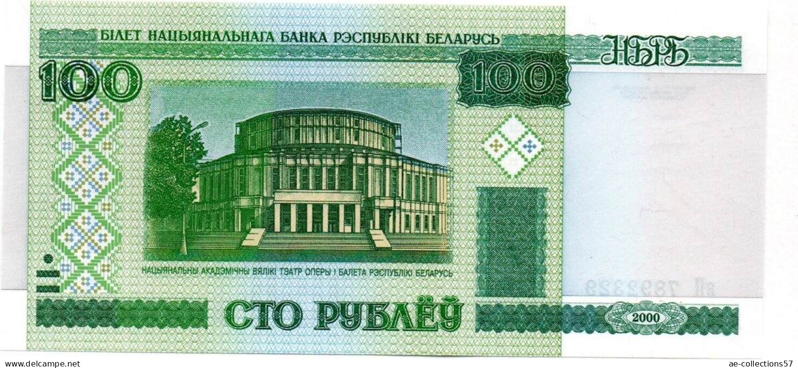 MA 19495 / Belarus 100 Rublei 2000 UNC - Belarus