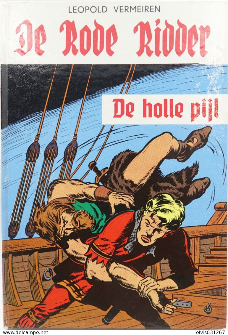 Vintage Books : DE RODE RIDDER N° 20 DE HOLLE PIJL - 1964 1e Druk - Conditie : Nieuwstaat - Juniors