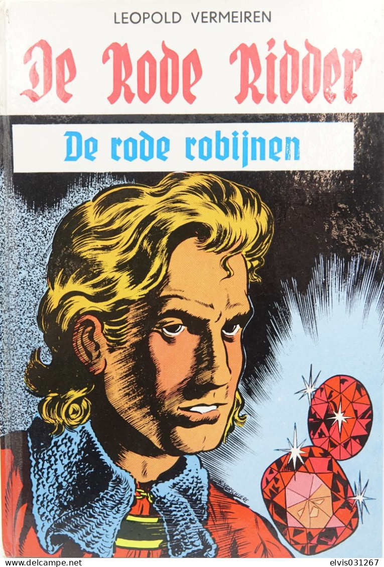 Vintage Books : DE RODE RIDDER N° 22 DE RODE ROBIJNEN - 1965 1e Druk - Conditie : Nieuwstaat - Junior
