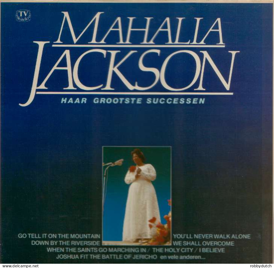 * LP *  MAHALIA JACKSON - HAAR GROOTSTE SUCCESSEN (Holland 1982 EX-) - Gospel & Religiöser Gesang