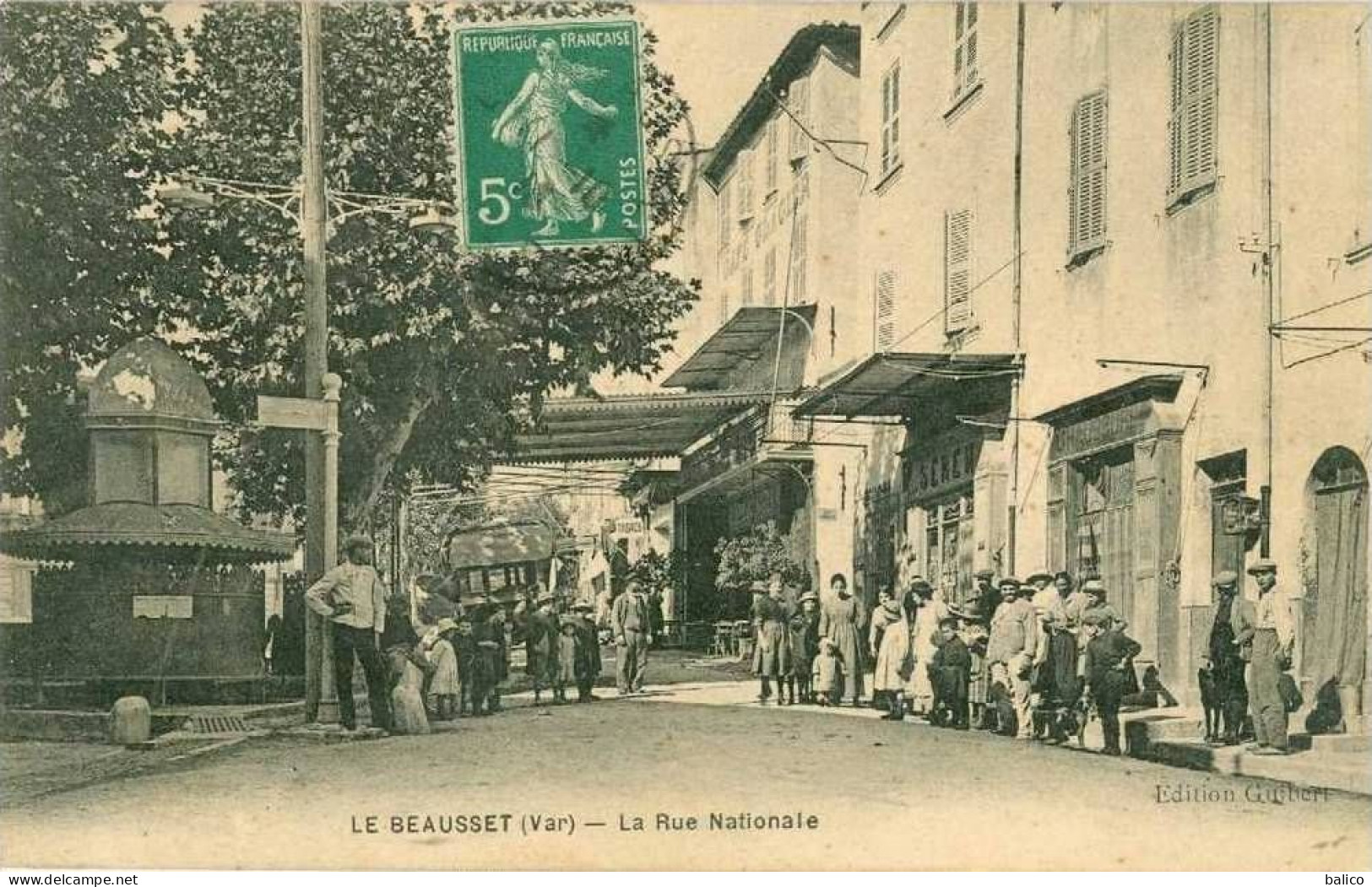 83 - Le Beausset - La Rue Nationale - Le Beausset