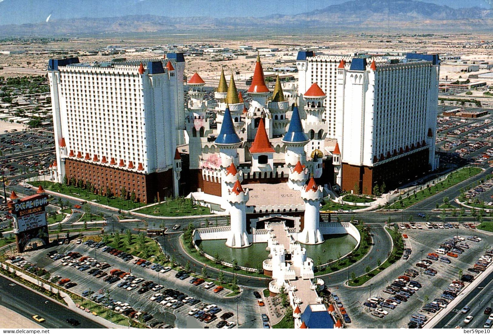 USA LAS VEGAS EXCALIBUR HOTEL / CASINO IS THE WORLD'S LARGEST RESORT / HOTEL WITH 4032 ROOMS ... - Las Vegas