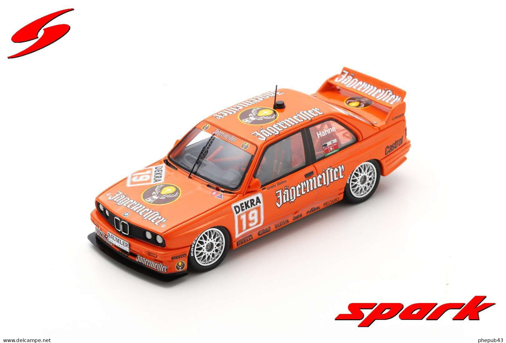 BMW E30 M3 - Team Linder - DTM 1992 #19 - Armin Hahne - Spark - Spark