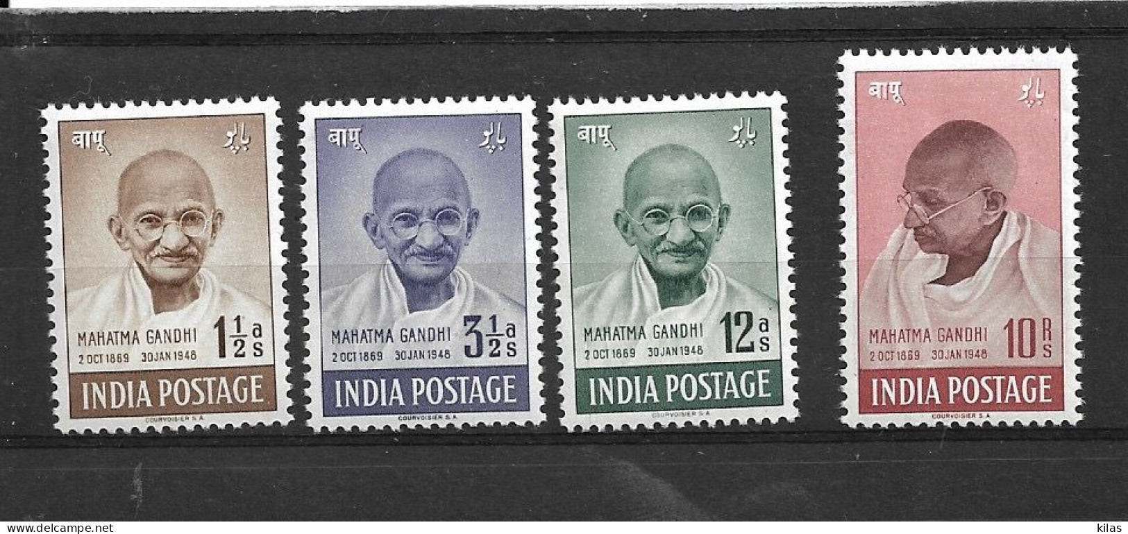 INDIA 1948  Mahatma Gandhi MH - Mahatma Gandhi