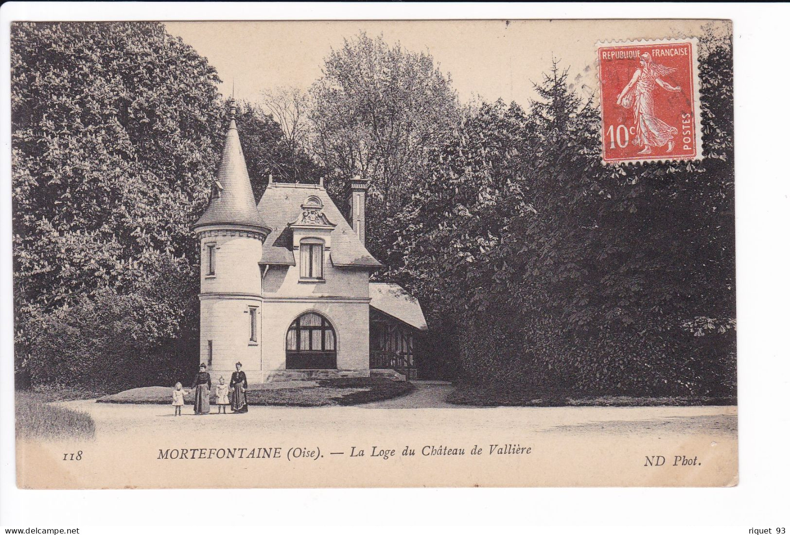 118 - MORTEFONTAINE - La Loge Du Château De Vallière - Autres & Non Classés