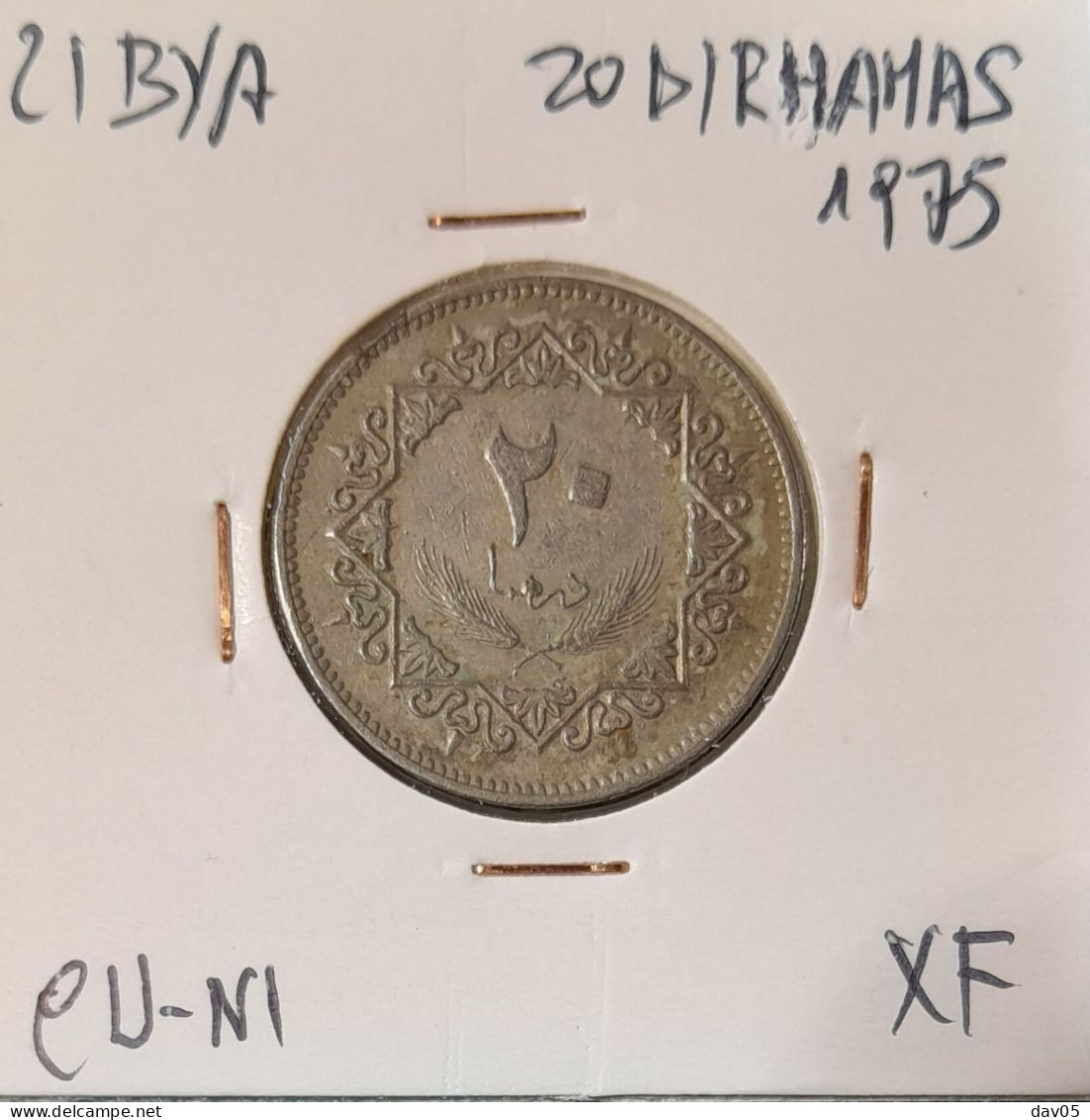 LIBYA - 20 DIRHAMS  1975 - XF - Libye