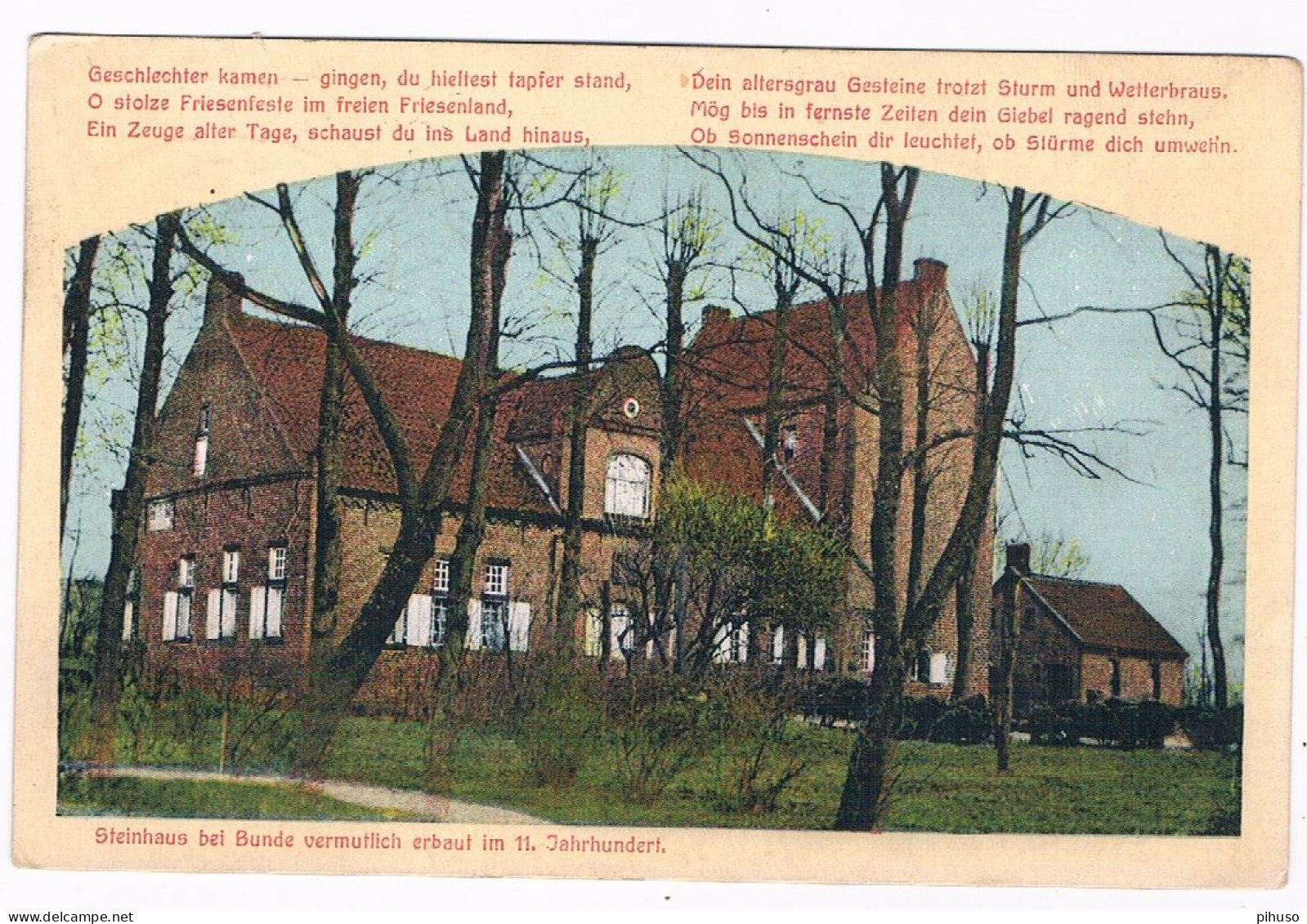 D-15672  BUNDE : Steinhaus - Leer