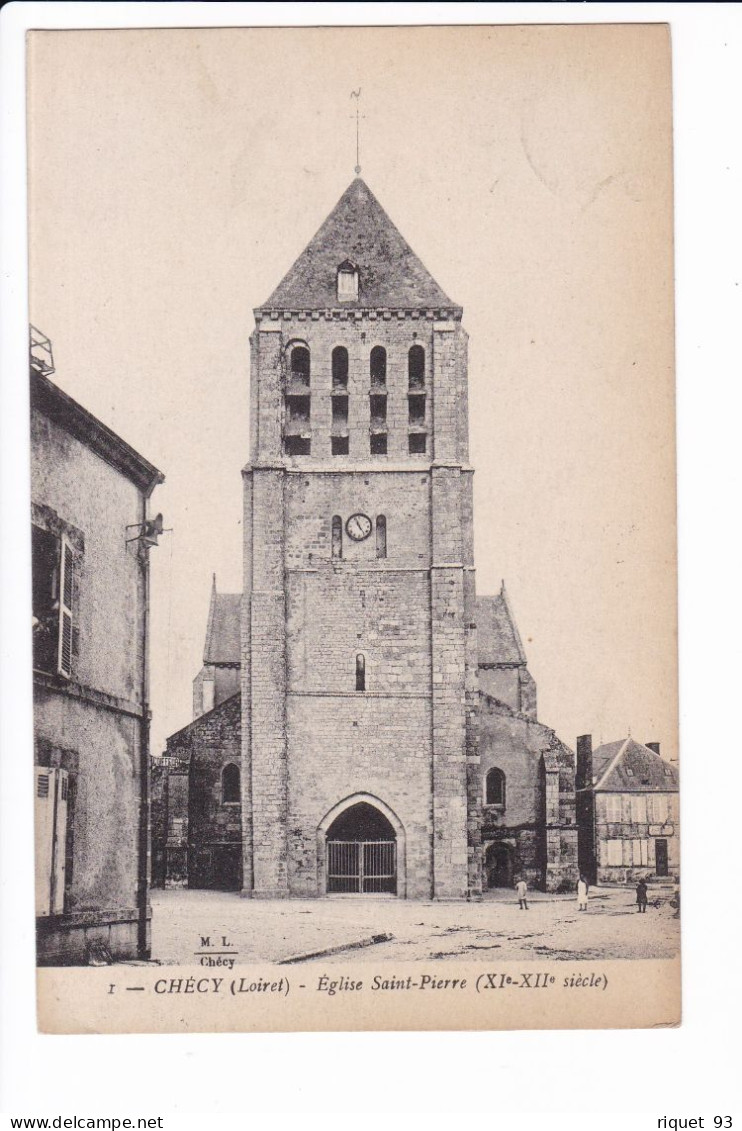 1 - CHECY - Eglise Saint-Pierre - Otros & Sin Clasificación