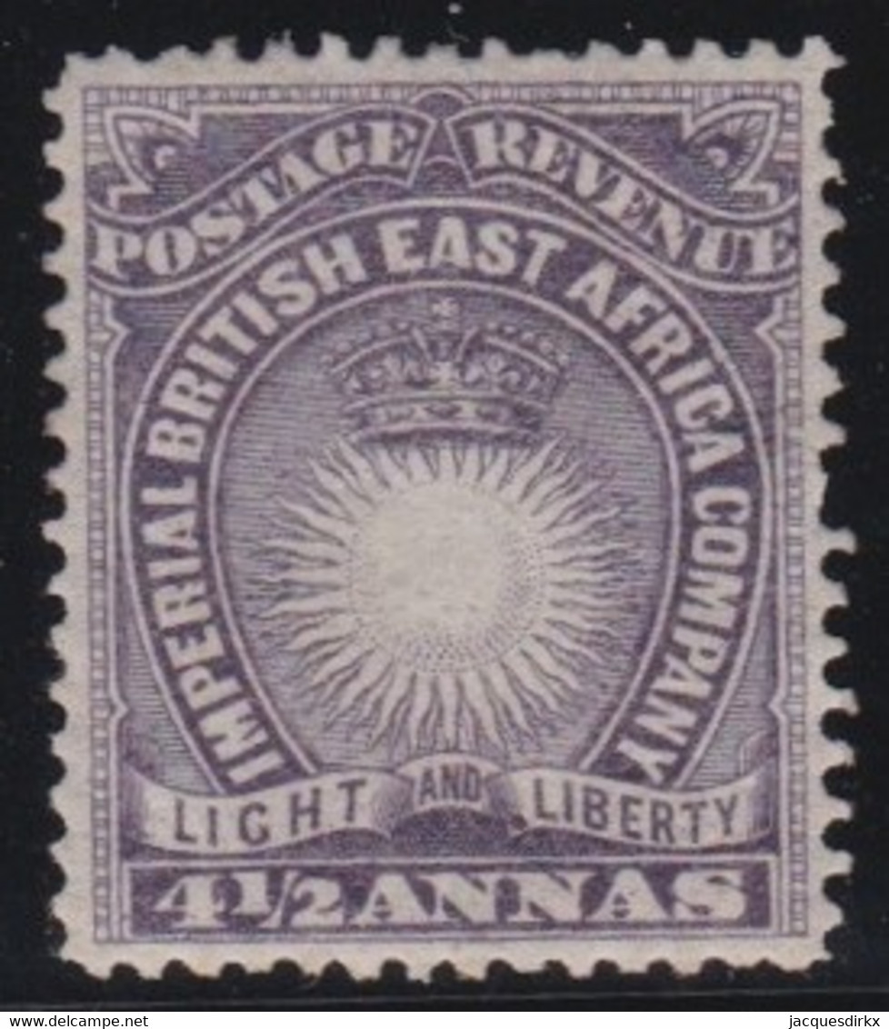 Imperial British East Africa Company    .     SG    .   11+11a  (2 Scans)      .      *     .   Mint-hinged - África Oriental Británica