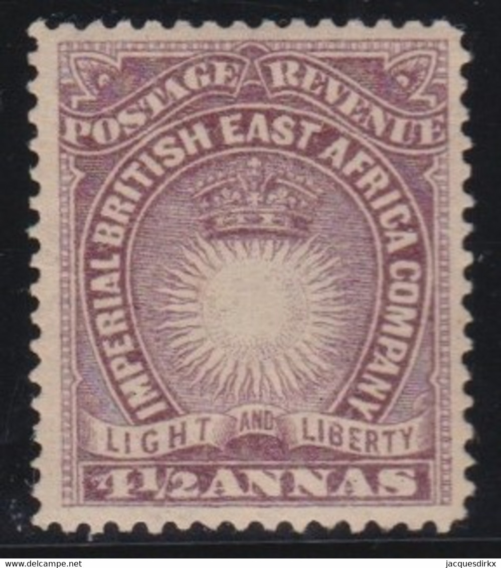 Imperial British East Africa Company    .     SG    .   11+11a  (2 Scans)      .      *     .   Mint-hinged - Brits Oost-Afrika