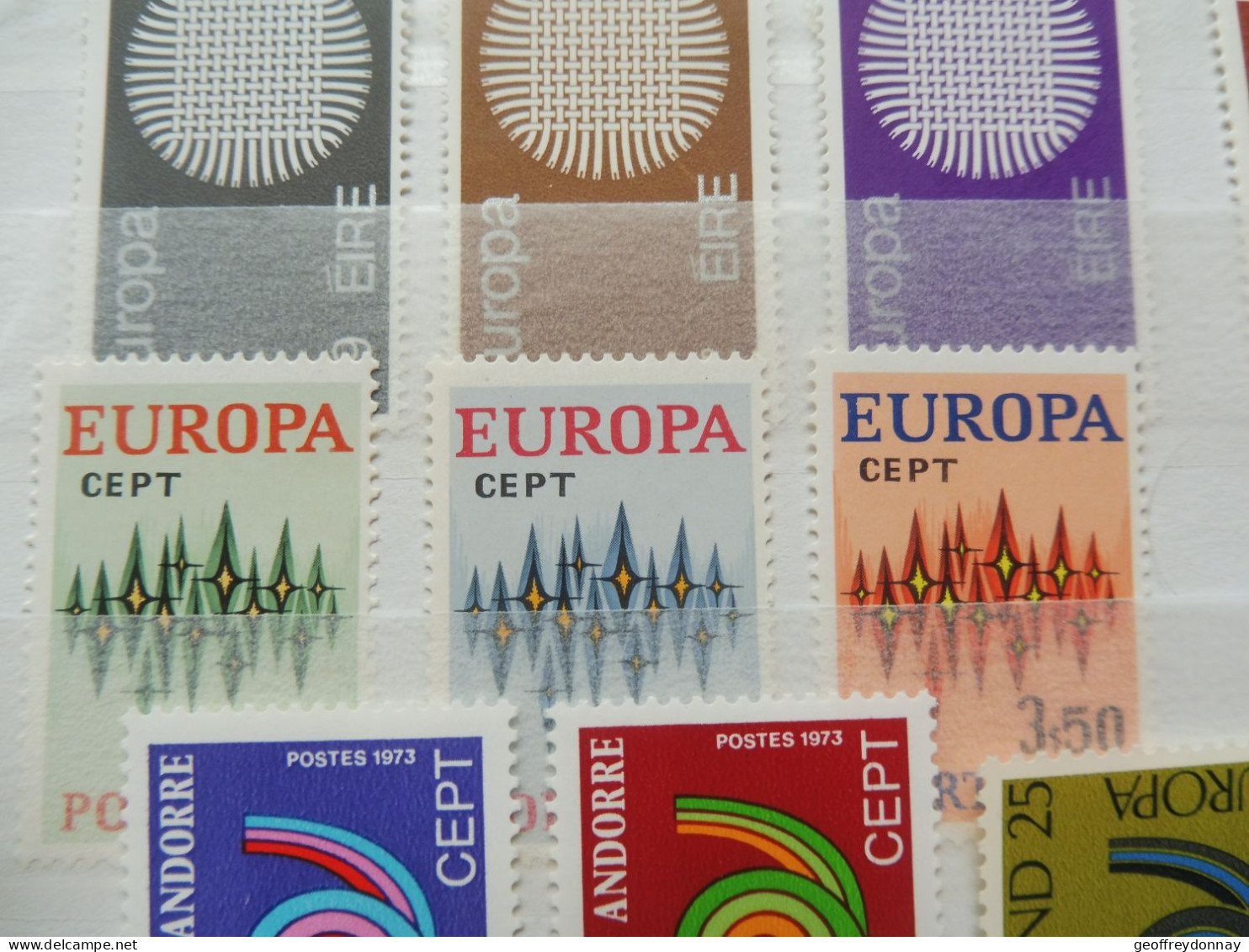 Europa  1150/1152 Mnh Neuf ** Année 1972 Portugal - 1972
