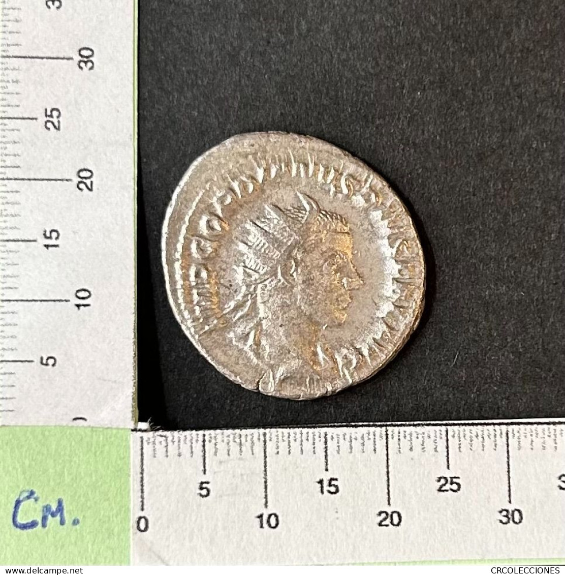 CRBAN110 MONEDA ROMANA ANTONINIANO -DESCRIPCION EN FOTO- BRILLO ORIGINAL - Andere & Zonder Classificatie