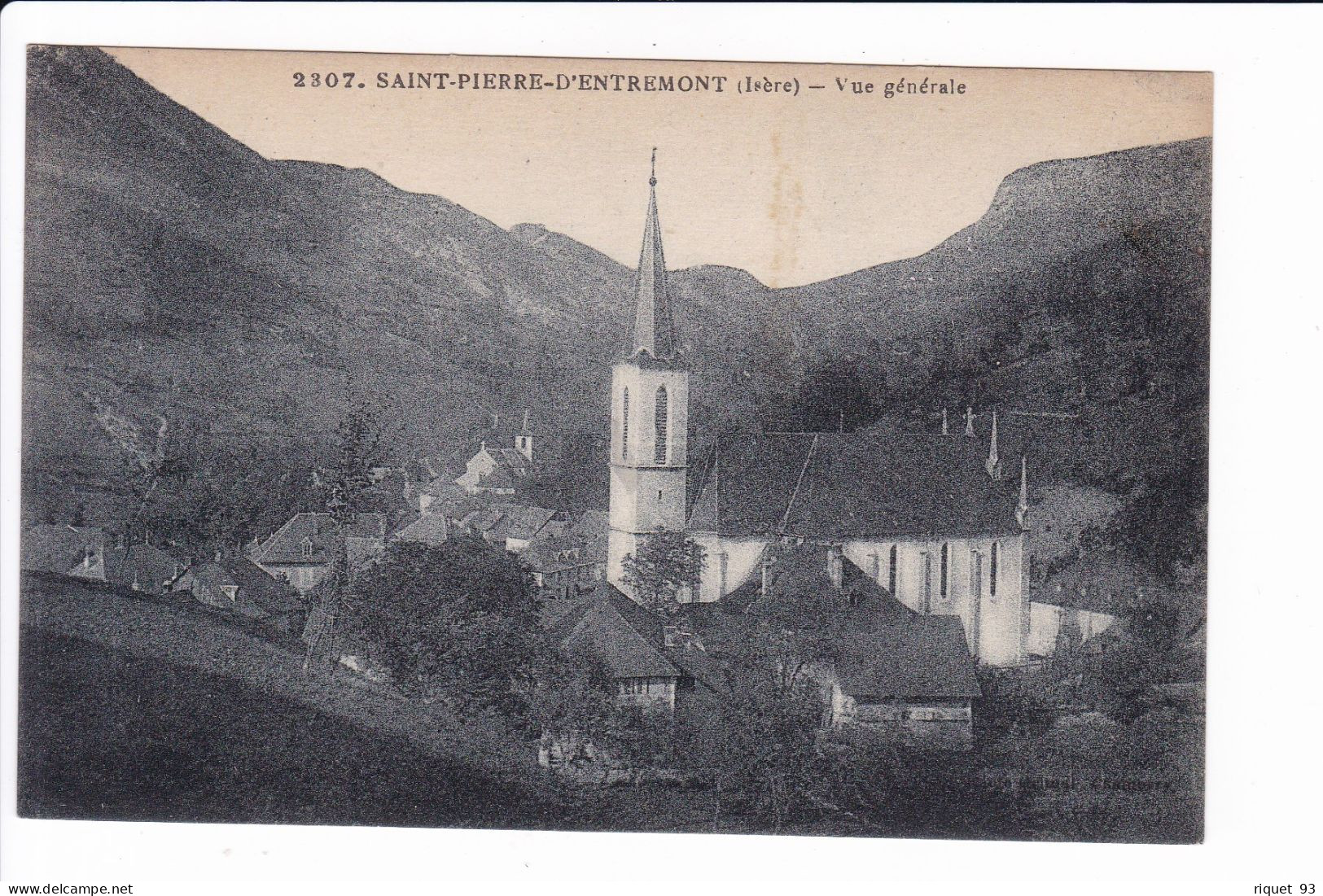 2307 - SAINT-PIERRE-D'ENTREMONT - Vue Générale - Saint-Pierre-d'Entremont