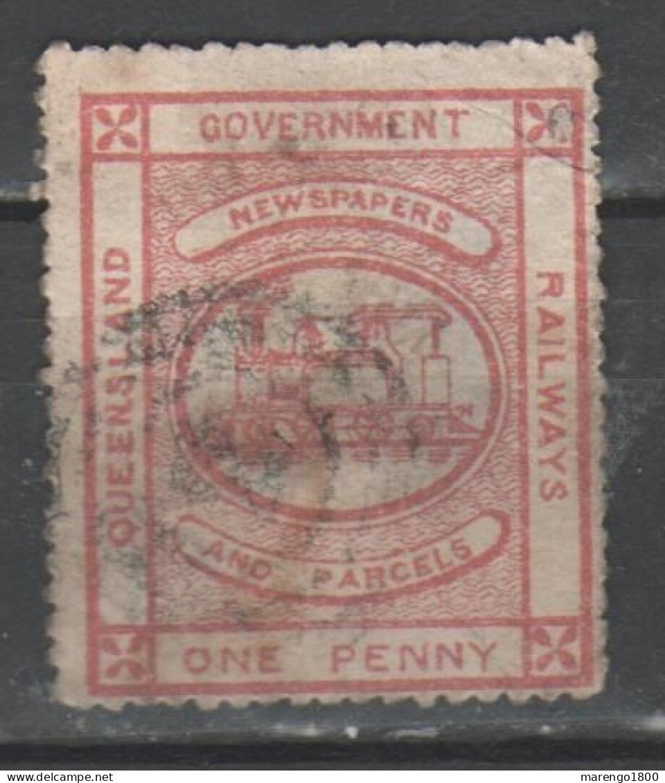 Queensland 1892 - Newspapers And Parcels 1 P. - Oblitérés