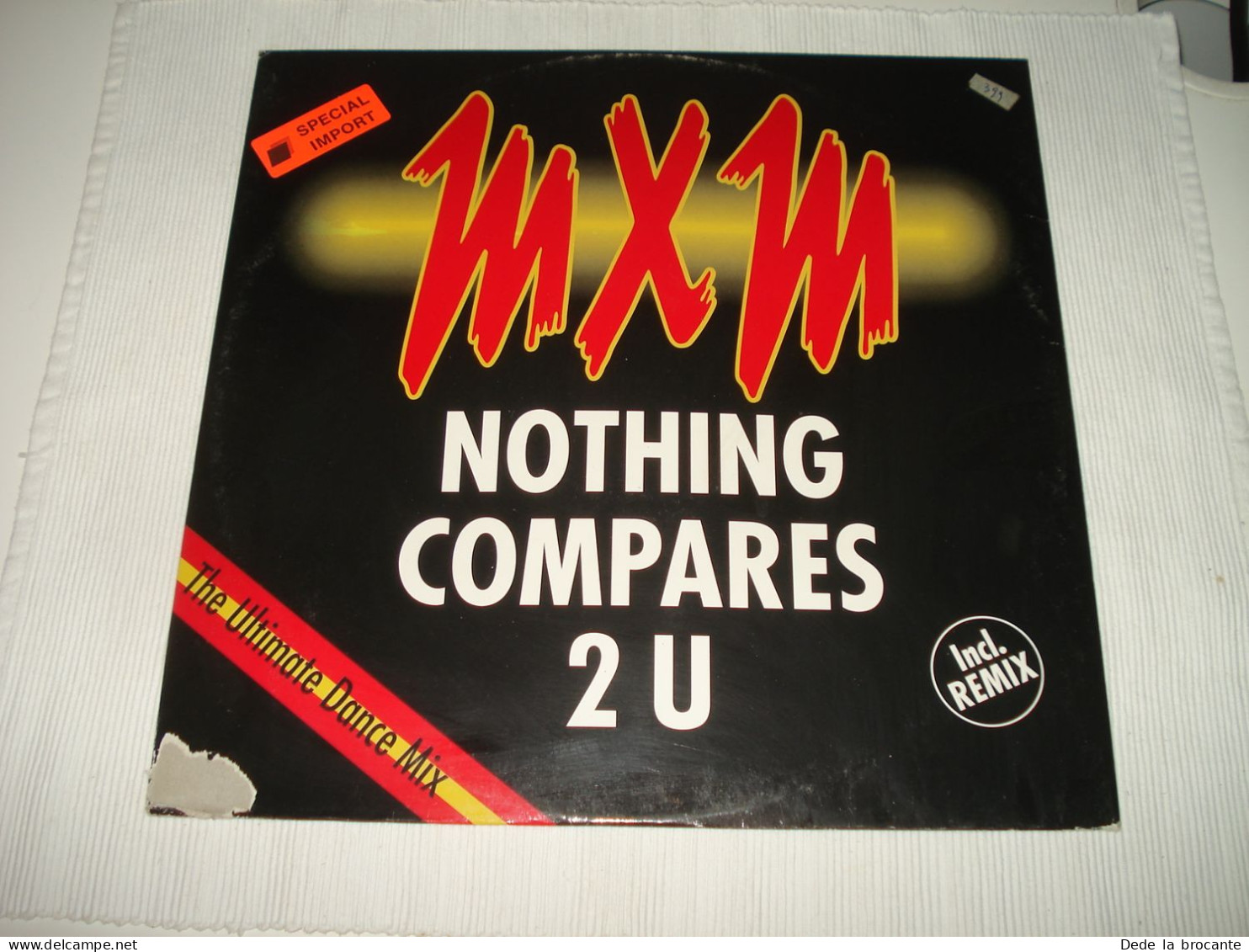 B10 / MXM – Nothing Compares 2 U - Maxi 45 T - ZYX 6332 12 - Ger 1990 - M/VG+ - Autres & Non Classés