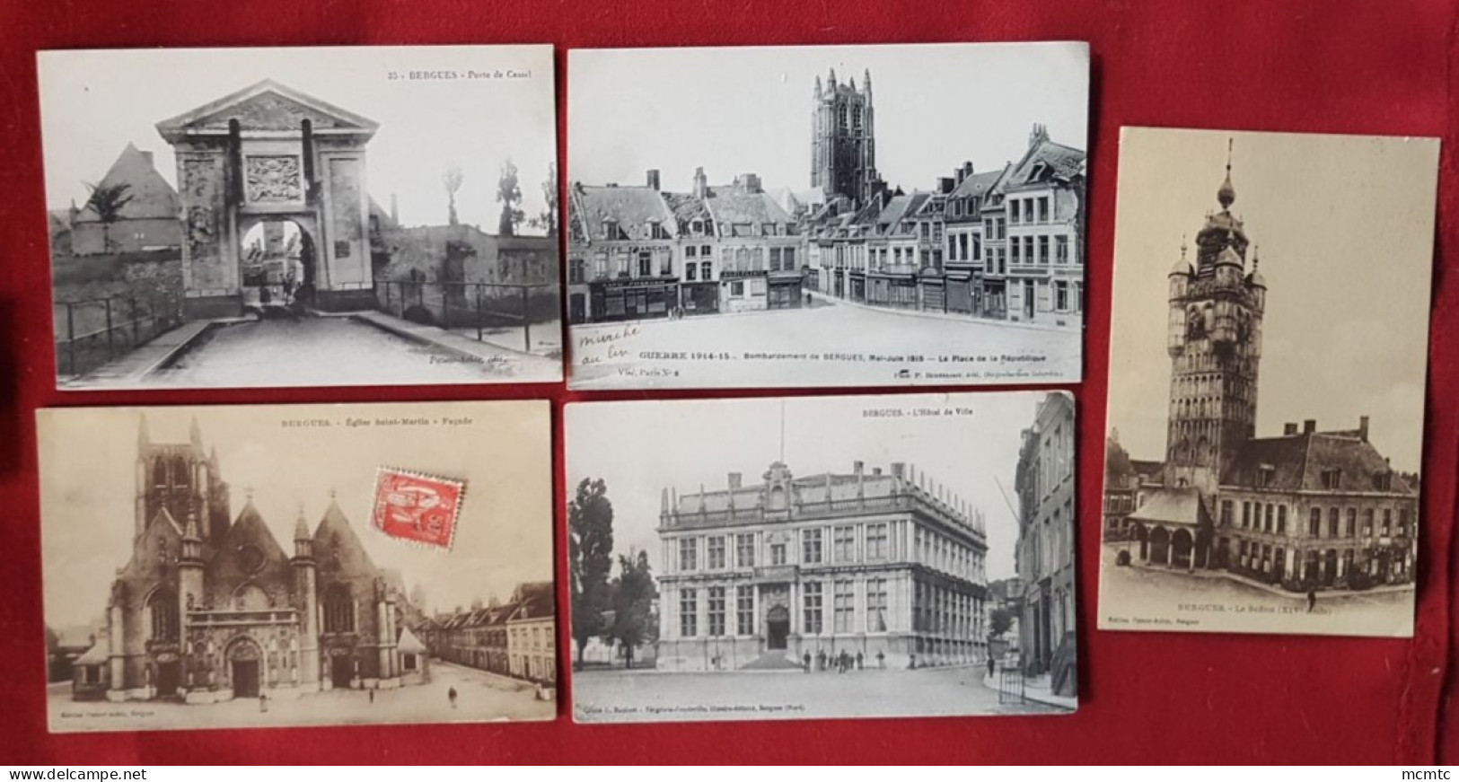 16 Cartes -  Bergues   -( 59. Nord) - Bergues