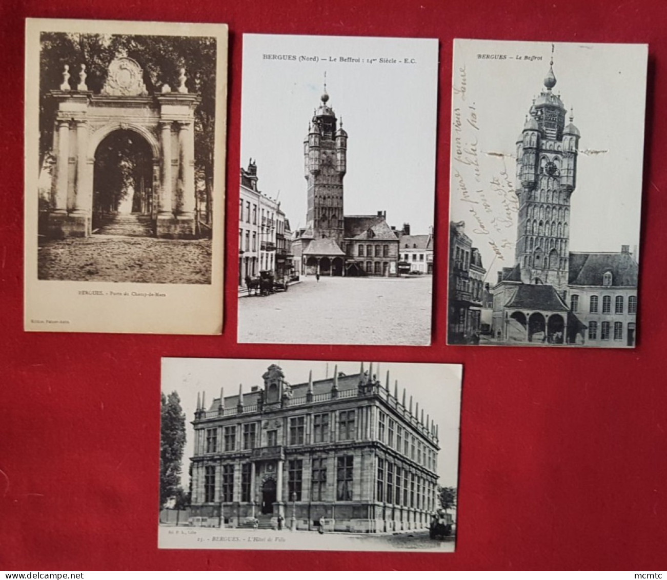 16 Cartes -  Bergues   -( 59. Nord) - Bergues