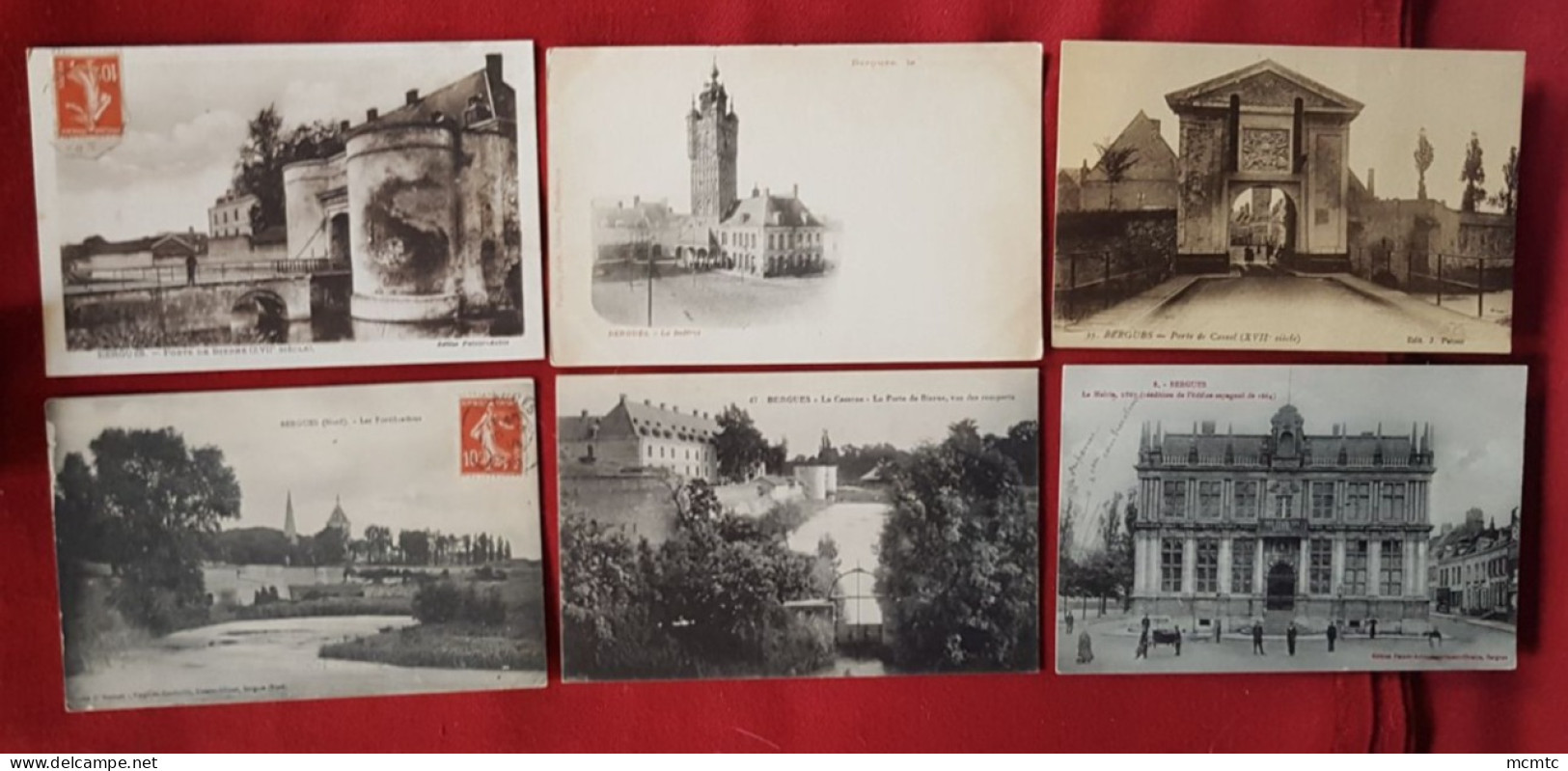 16 Cartes -  Bergues   -( 59. Nord) - Bergues