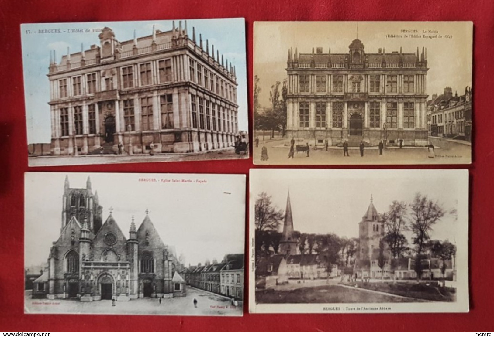 16 Cartes -  Bergues   -( 59. Nord) - Bergues