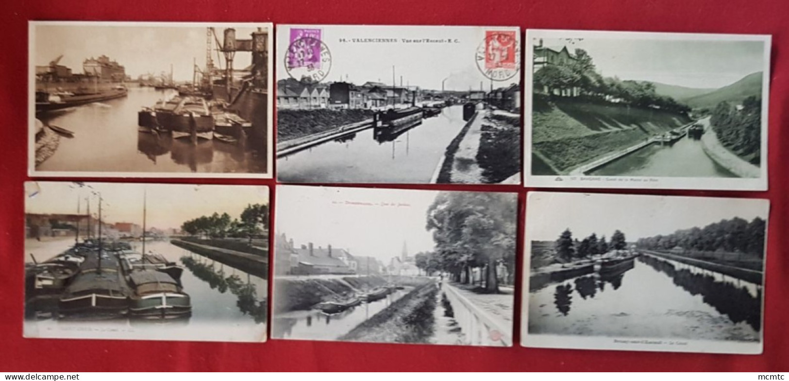 19 Cartes -  Péniches , Péniche , Bateau , Bateaux - Péniches