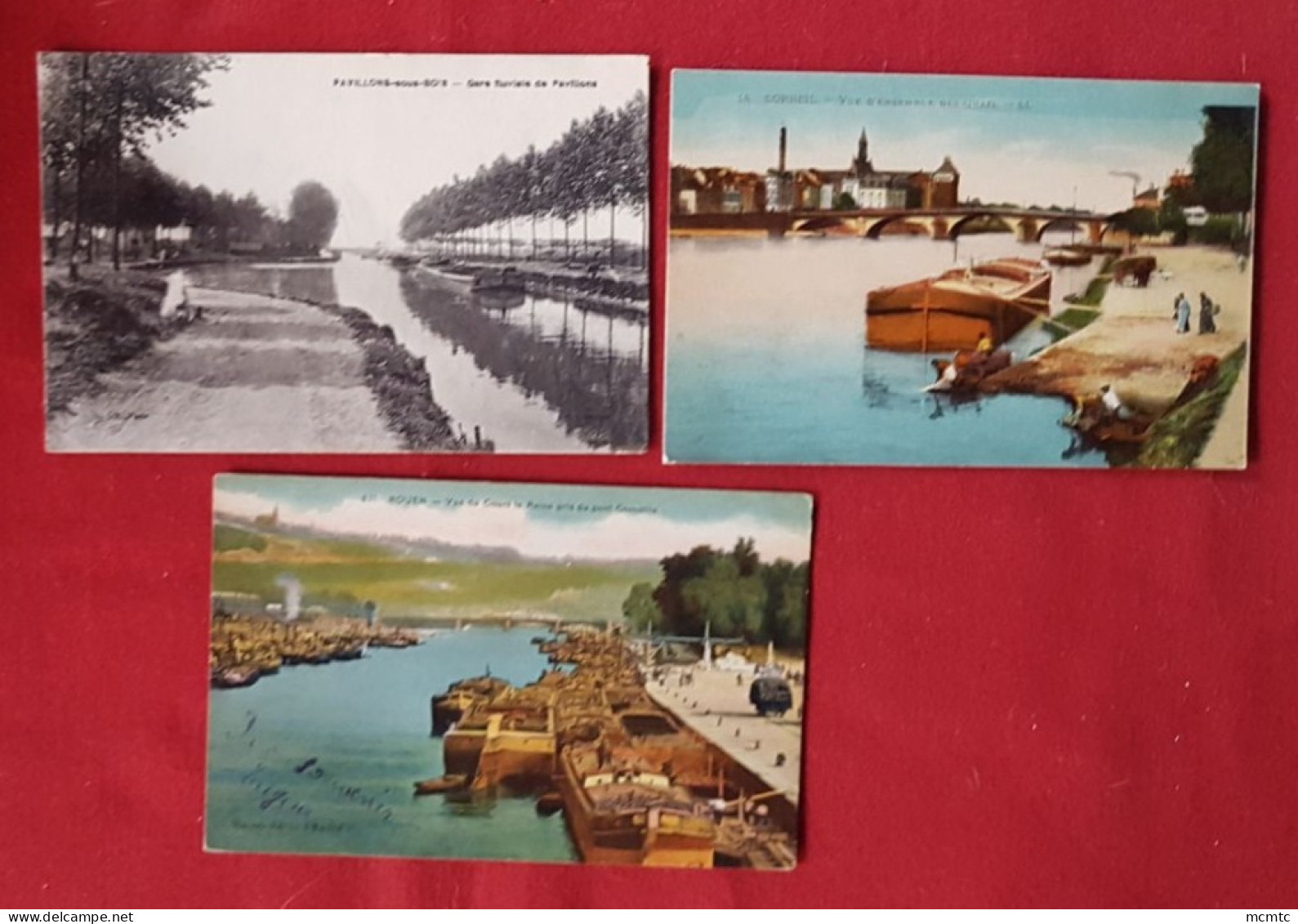 19 Cartes -  Péniches , Péniche , Bateau , Bateaux - Péniches