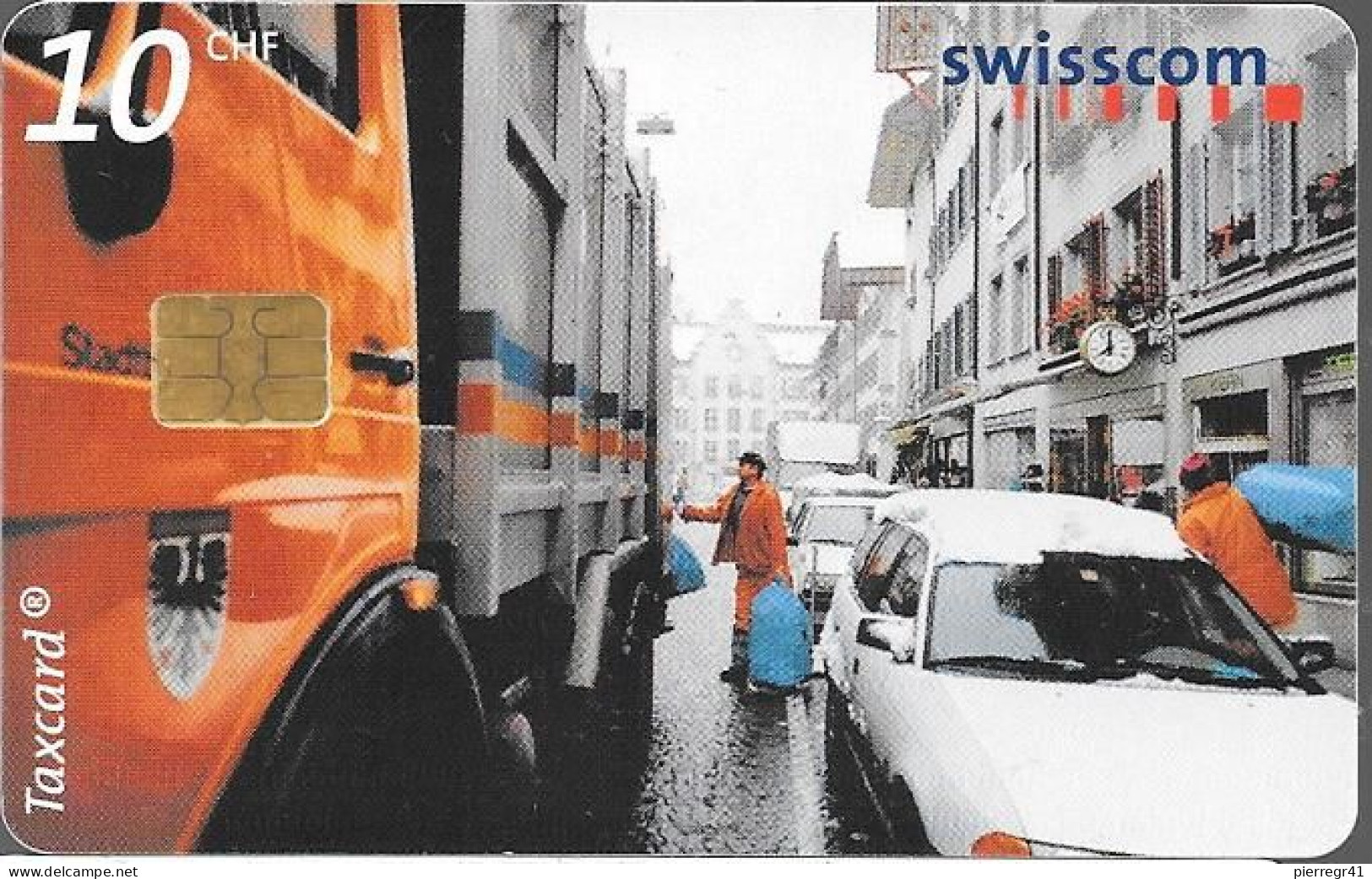 CARTE-PUCE-SUISSE-10CHF- Se75-Exp 04/2003-EBOUEURS-TBE - Schweiz