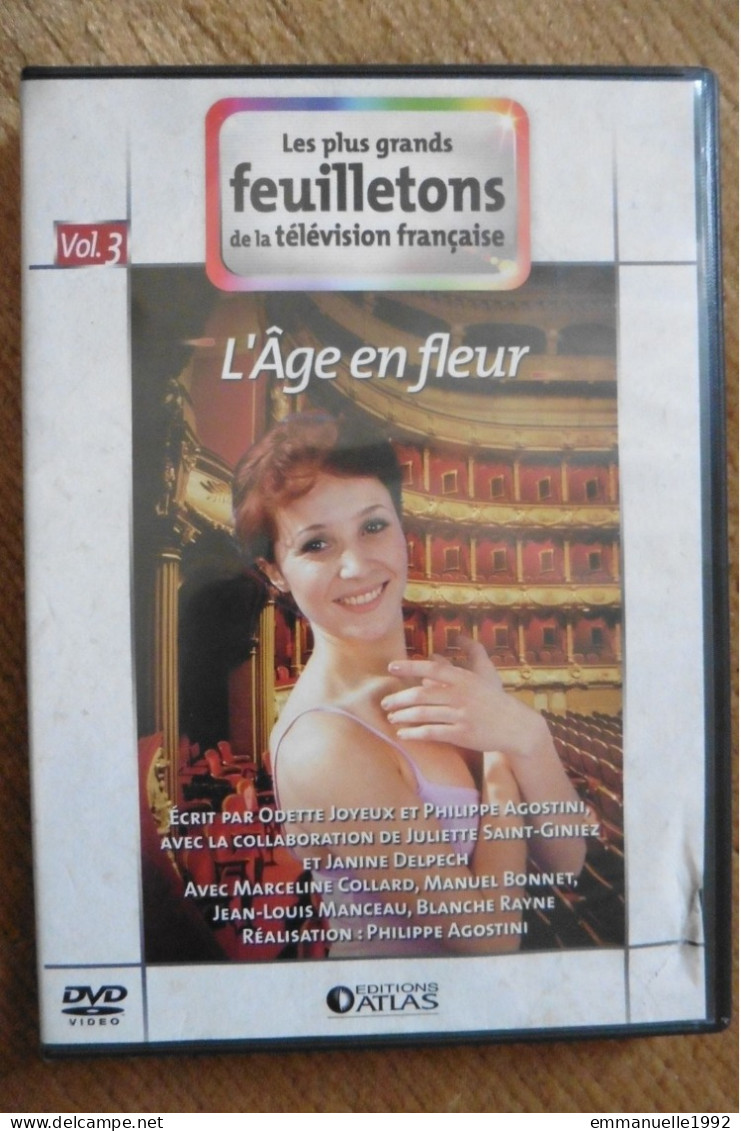 DVD Feuilleton TV 1975 L'âge En Fleur D'après Odette Joyeux Avec Marceline Collard Volume 3 - Serie E Programmi TV