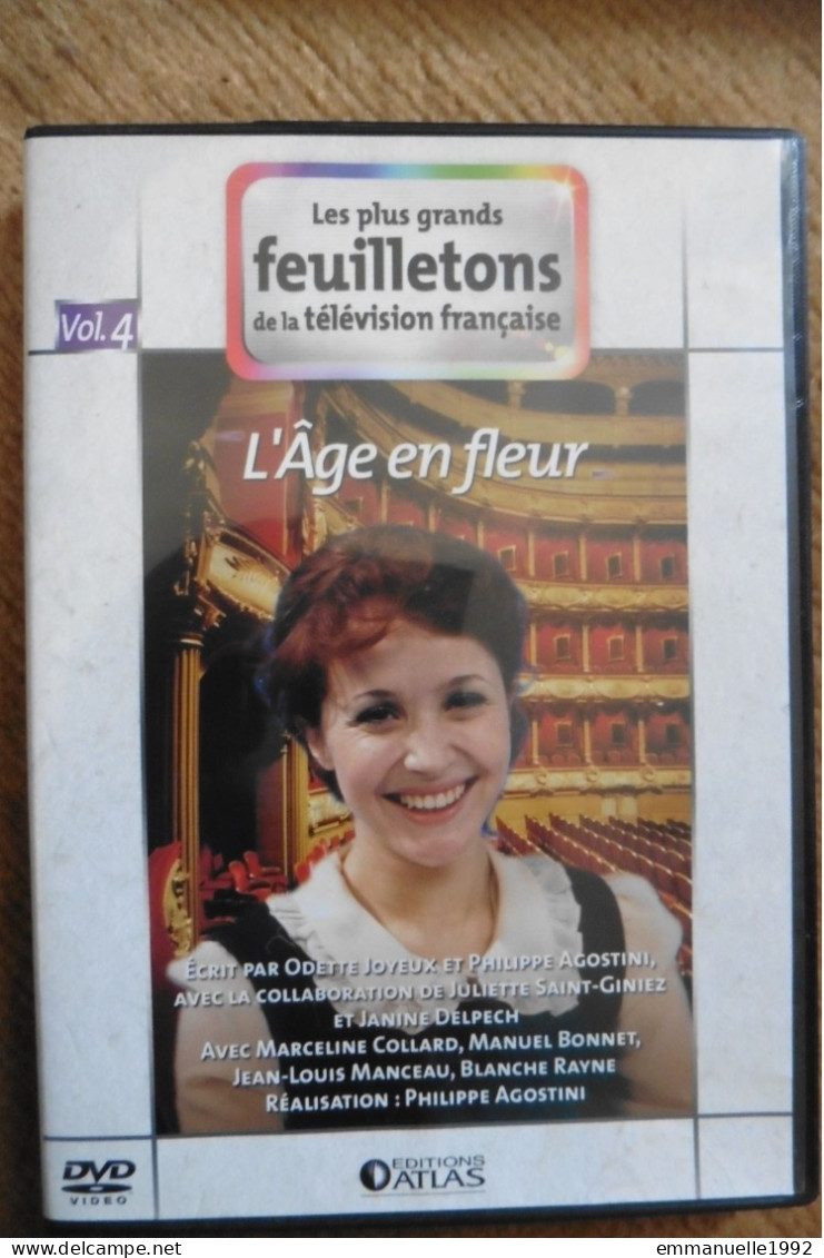 DVD Feuilleton TV 1975 L'âge En Fleur D'après Odette Joyeux Avec Marceline Collard Volume 4 - Séries Et Programmes TV