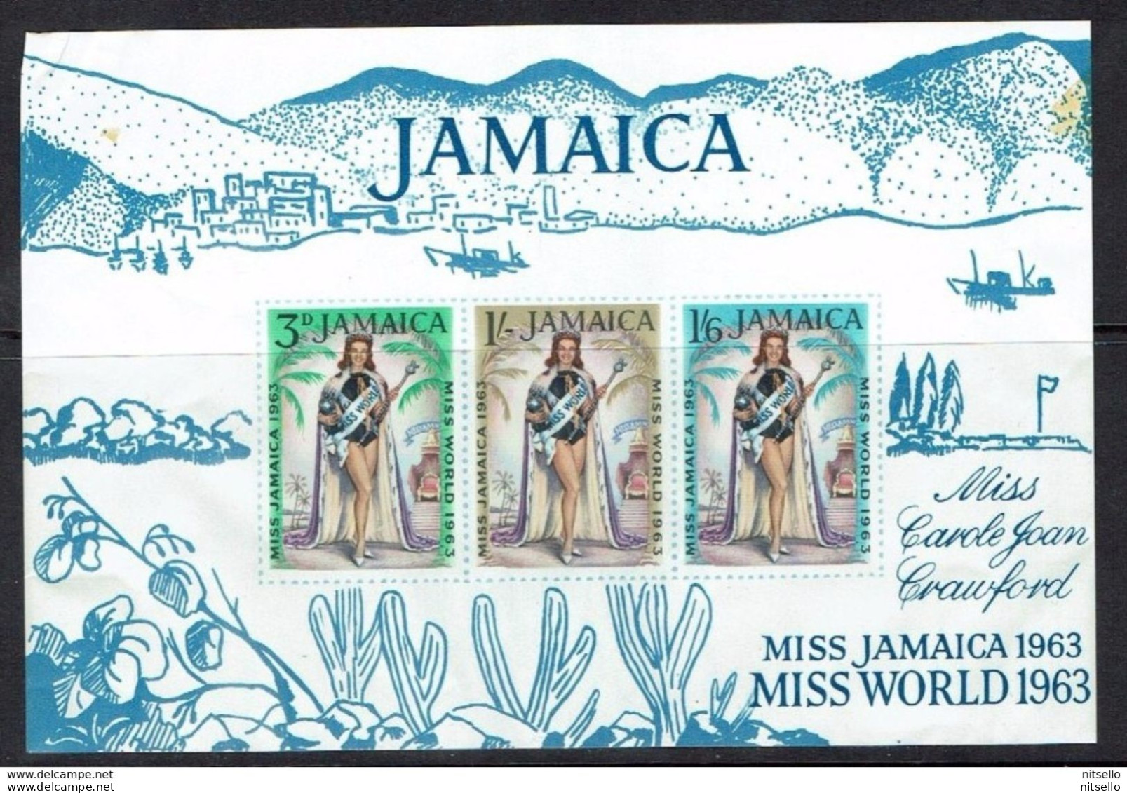 HB MUNDIAL   ///  (C100) JAMAICA 1960 HB    ¡¡¡¡ LIQUIDATION !!!! - Jamaica (1962-...)