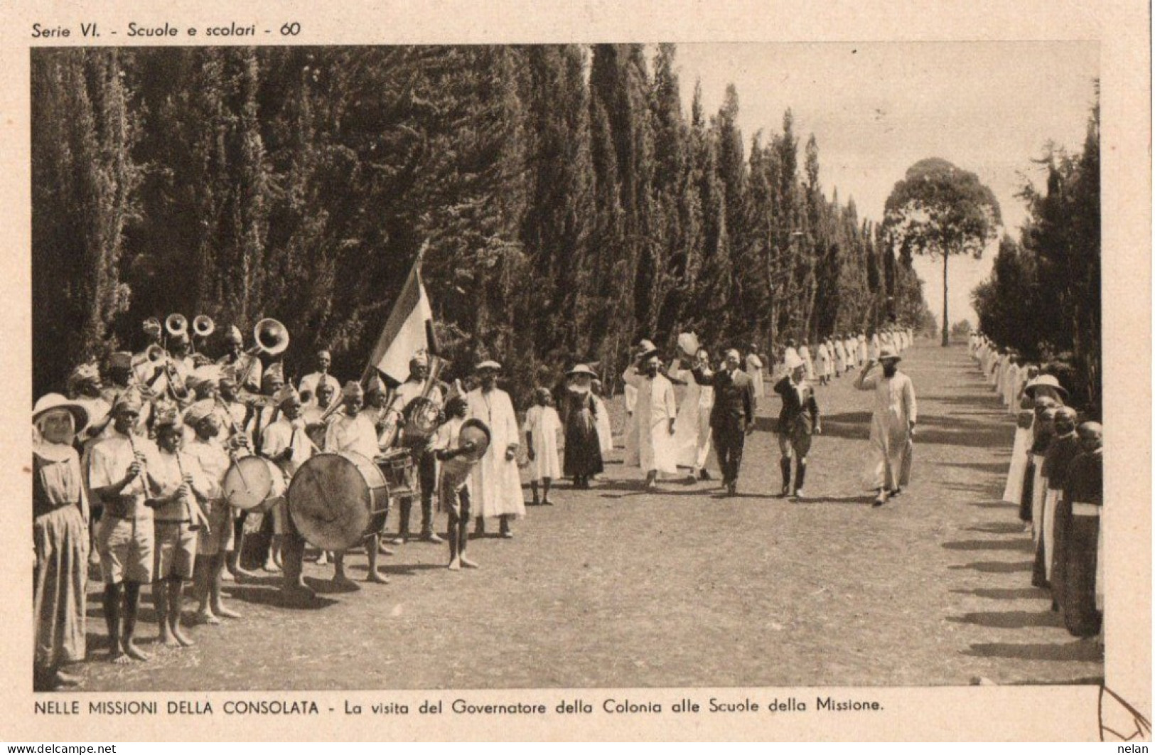 NELLE MISSIONI DELLA CONSOLATA - LA VISITA DEL GOVERNATORE DELLA COLONIA ALLE SCUELE DELLA MISSIONE - Kenya