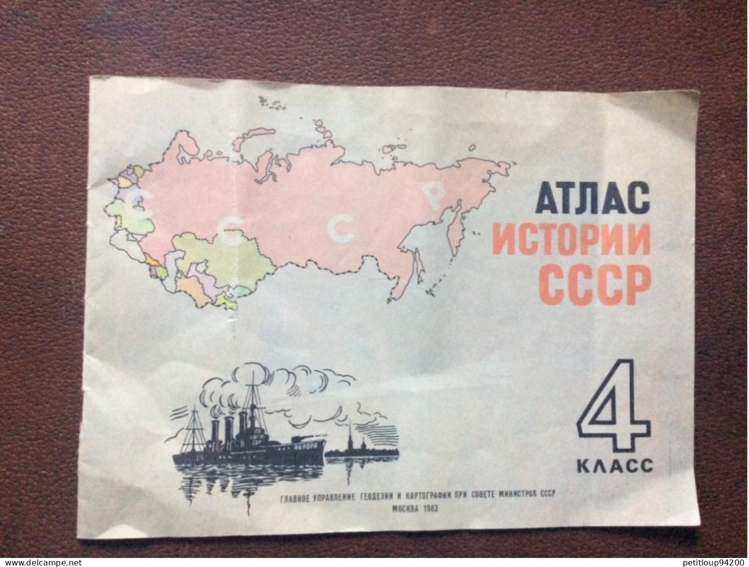 ATLAS Histoire URSS Moscou 1983 - Slawische Sprachen