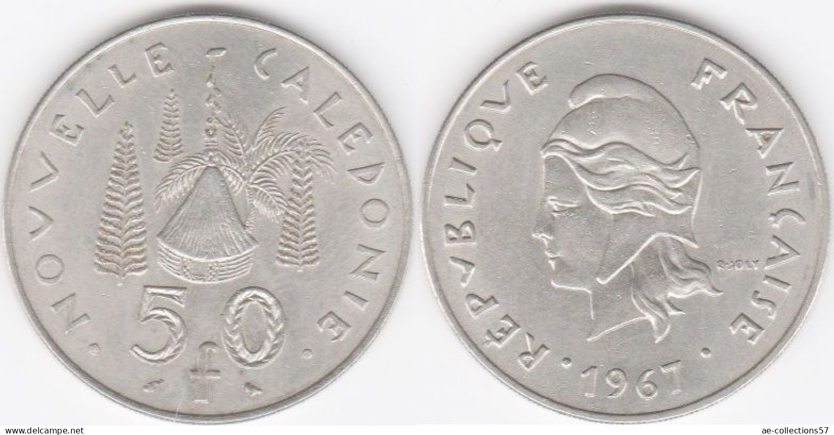 MA 26553 / Nouvelle - Calédonie 50 Francs 1967 SUP - Nueva Caledonia