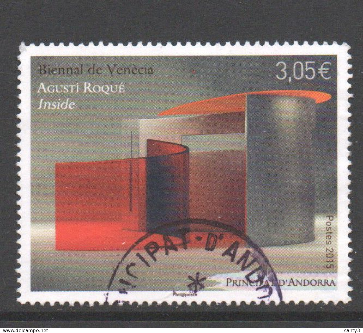 Andorra 2015 Yv 770, Hoge Waarde, Gestempeld - Used Stamps