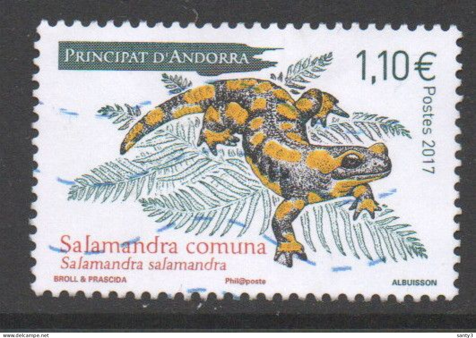 Andorra 2017 Yv 807,  Gestempeld - Used Stamps